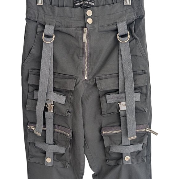 Maniere De Voire Buckle Cargo Pants - Picture 3 of 4